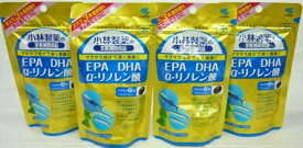 送料無料メール便 ［まとめ販売］小林製薬の栄養補助食品 DHA EPA α-リノレン酸　180粒入り×4個 ・メール便にて発送致します