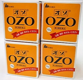 送料無料 【第3類医薬品】［まとめ販売］オゾ　72g入り×4個 ●翌日配達「あす楽」対象商品（休業日を除く）●