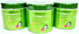 送料無料 【第(2)類医薬品】［まとめ販売］カワイ肝油ドロップC　150粒入り×3個 ●翌日配達「あす楽」対象商品（休業日を除く）●