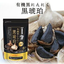 健康家族公式 黒にんにく 黒琥珀＜100g＞［ 黒にんにく 有機 ポリフェノール にんにくスイーツ おつまみ ]