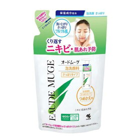 【6個セット送料込】オードムーゲ　泡洗顔料　さっぱりタイプ　つめかえ用　130ml【小林製薬】