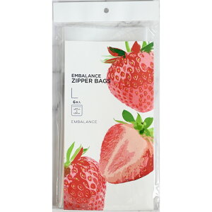 �y�䂤�p�P�b�g�Ή��i3�܂Łj�zEMBALANCE �W�b�p�[�o�b�O ZIPPERBAGS L 6���� �y�G���o�����X�z