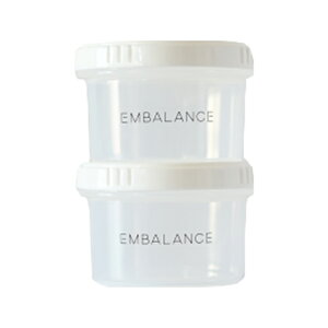 EMBALANCE ROUND CONTAINERiGoXEhReijzCg XSi130ml×2Pj yGoXz