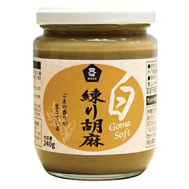 【お買上特典】練り胡麻・白 240g【ムソー】