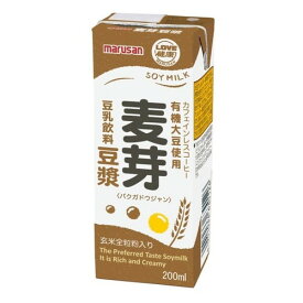 【お買上特典】麦芽豆ジャン （200ml×12本セット）【マルサン】