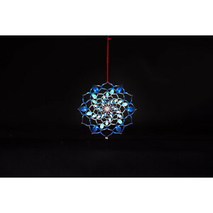 WRオーナメント・マンダラ・ブルー (WR8434B) 【ヴァンデーラ/WANDERA GmbH】※キャンセル不可