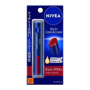 �ԉ� �j�x�A ���b�`�P�A���J���[���b�v �`�F���[�u���E���@2.0g�@���b�v�N���[�� NIVEA�i�j�x�A�j