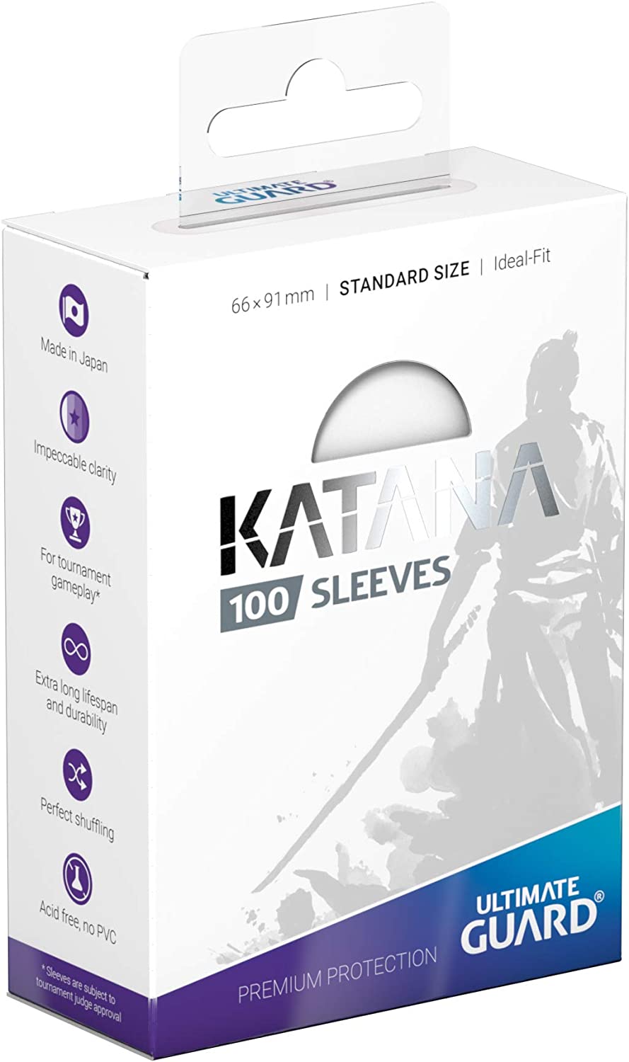 楽天市場】KATANA Sleeves Standard Size Transparent 100 カタナ