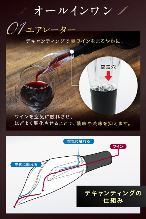 楽天市場】【ソムリエ監修】Someie ワインオープナー 電動 コルク抜き 