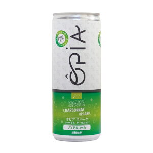 【お買上特典】OPIAシャルドネ スパークリングオーガニックノンアルコール(ワインテイスト飲料)缶 (250ml) 【パシフィック洋行】
