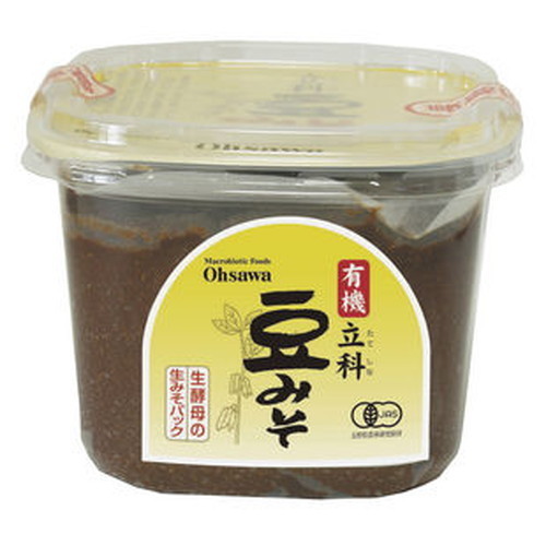 お買上特典 有機立科豆みそ 値下げ 750g オーサワジャパン 最安値