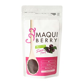 有機マキベリー100%パウダー／Organic Maqui powder （100g）【ゆうパケット送料無料】 【生活の木】