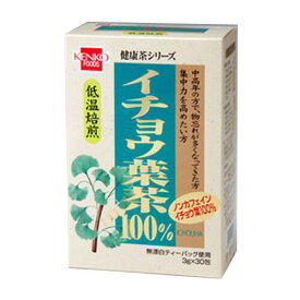 イチョウ葉茶 3g×30包【健康フーズ】