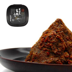 自然栽培 黒大豆玄米みそ (400g) 【有機JAS認定】 【マルカワみそ】※キャンセル不可