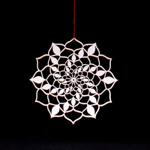 WRオーナメント・マンダラ・ナチュラル (WR8434N) 【バンデーラ/WANDERA GmbH】 【全年齢対象】 ※キャンセル不可