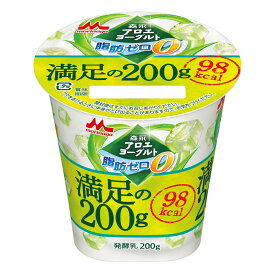 森永乳業 アロエヨーグルト脂肪ゼロ満足の200g 6個×2ケース