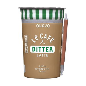 �I�n���[���� Le CAFE�@BITTER LATTE�i���E�J�t�F �r�^�[���e�j240ml 6�{