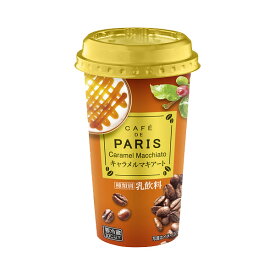 北海道乳業 CAFE DE PARIS Caramel Macchiato（カフェド パリ キャラメルマキアート）200g 12本×2ケース