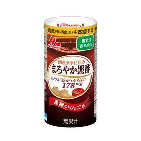 森永乳業【常温】機能性表示食品　国産玄米仕込み　まろやか黒酢　125mlX18本