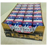 森永乳業 森永牛乳 200ml 24本　(送料無料 常温 便利 常備 ロングライフ牛乳 生乳100％使用）★ディズニ…