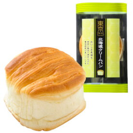 東京ブレッド 北海道クリームパン 12個 しっとり・ふっくらおいしさ長持ち70日（賞味期限が35日以上残っている商品をお送りいたします）