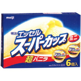 明治 エッセル スーパーカップミニ超バニラ 80ml×6個×8箱