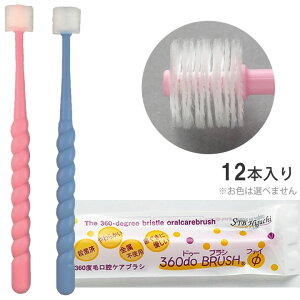 �H���E���o�P�A 360do BRUSH �� 360�h�D�[�u���V �t�@�C ���p���u���V ��l�p 12�{���� STI-IR DPH-A2