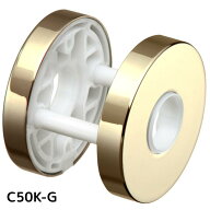 即納可能 KAWAJUN/カワジュン C50K-G 本金メッキ レバーハンドルC3プレートのみ 取っ手 取手 つまみ ドア…