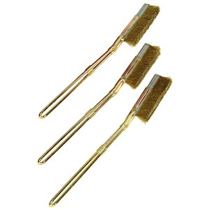 藤原産業 磨き出し E-Value チャンネルブラシ3本組 真鍮 ECB-3B 真鍮 銅 サビ落とし 汚れ 木目出し