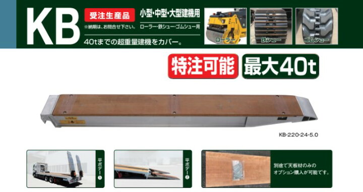 楽天市場】【昭和ブリッジ】アルミブリッジ 有効長3600mmx有効幅300mm 