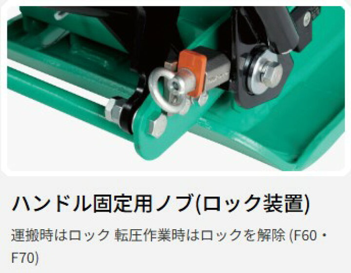 楽天市場】【三笠産業】プレートコンパクター [MVC-F70H] ストレート 