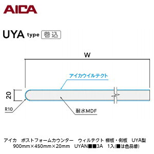 �A�C�J�y�|�X�g�t�H�[���J�E���^�[�@�E�B���e�N�g�@�I�E���@UYA�^�@900mm×450mm×20mm�@UYAN����3A�@1���z(���͐F�i��)