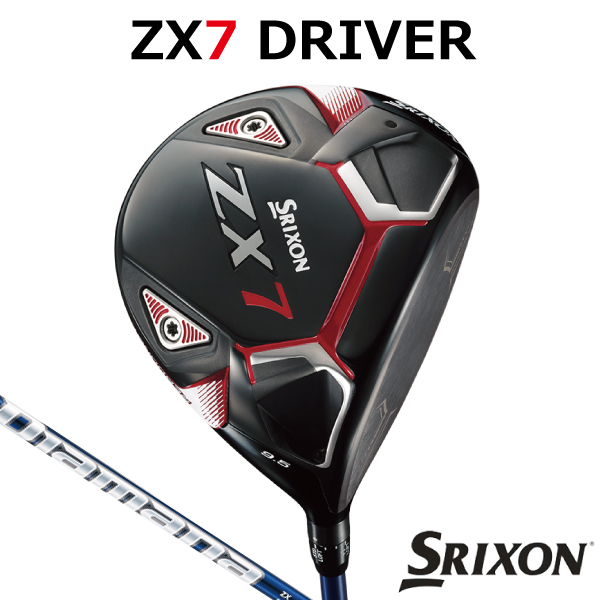 【SRIXON】驚異の飛びと操作性SRIXON ZX5ドライバー ダンロップゴルフ 【SRIXON ZX】スリクソン ZX7 ドライバーDiamana ZX60カーボンシャフト 【日本正規品】