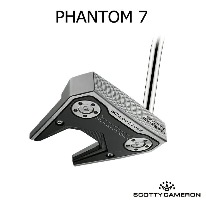 楽天市場】【Scotty Cameron】スコッティキャメロン パター PHANTOM 7 