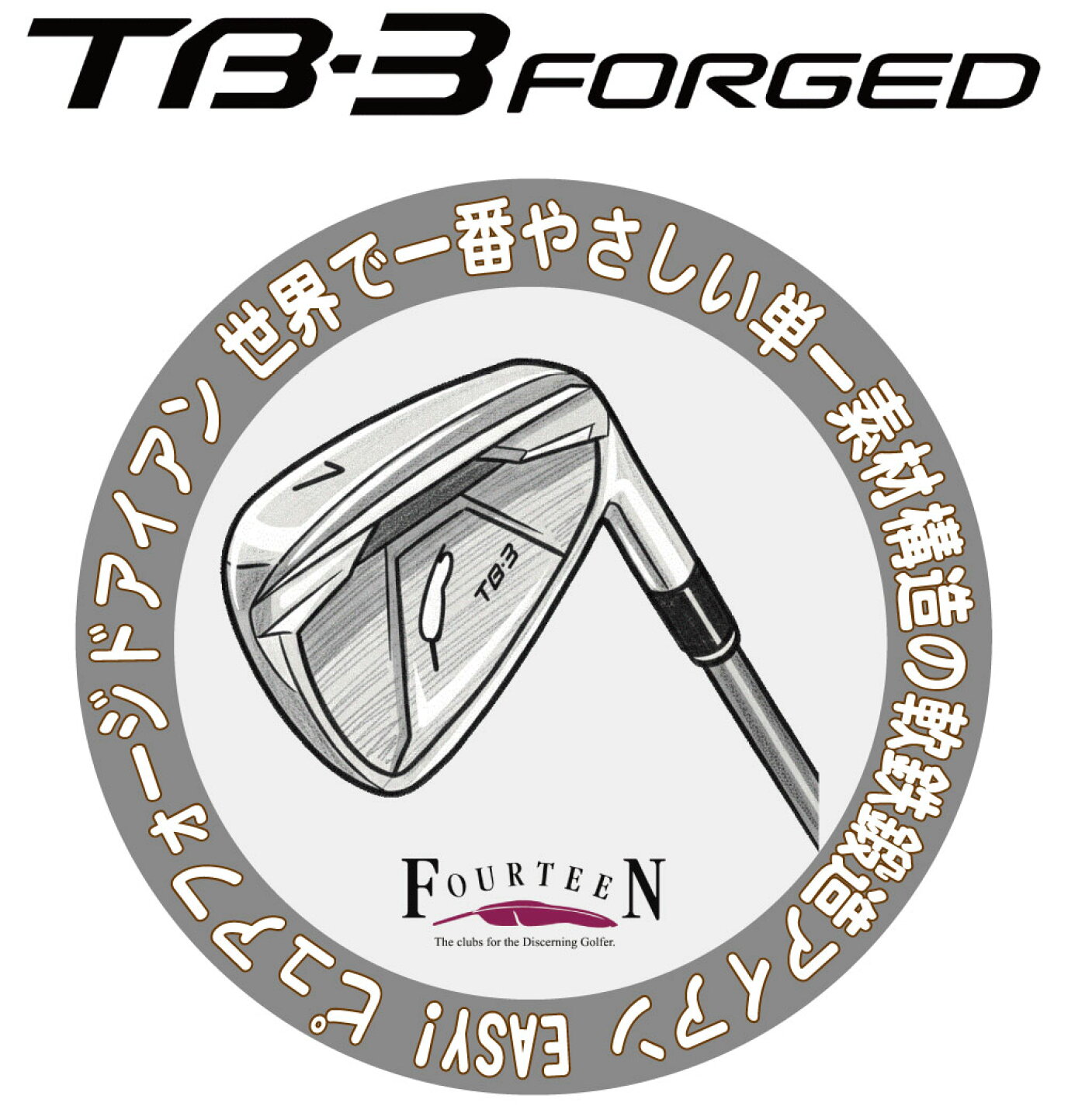楽天市場 | ケンズゴルフ - フォーティーン TB3アイアン