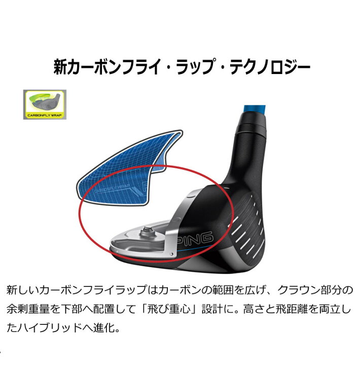 楽天市場】ピン ゴルフ PING GOLF G440HL ハイブリッド ユーティリティ 