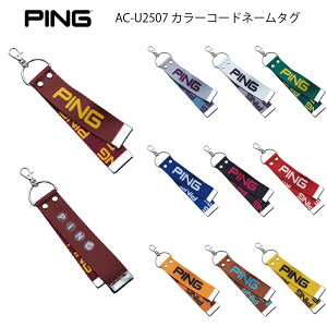 PING �s���S���t AC-U2507 COLOR CODE NAME TAG �J���[�R�[�h�l�[���^�O �A���t�@�x�b�g�V�[���t�� �䂤�p�P�b�g�y���{���K�i�z �O�b�Y