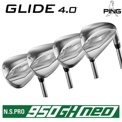 楽天市場】PING GLIDE 4.0 WEDGE ピン グライド4.0 ウェッジ N.S.PRO