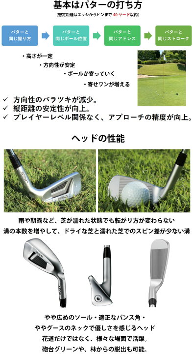 楽天市場】PING CHIPR ピン チッパー ピン純正 Z-Z115 ウェッジ専用 