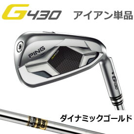 ピン G430 アイアン ダイナミックゴールド DG スチール 単品（全番手選択可能）PING GOLF G430 IRON (左用・レフト・レフティーあり） ping g430 iron ジー430 日本仕様 Dynamic Gold DYNAMICGOLD G430アイアン