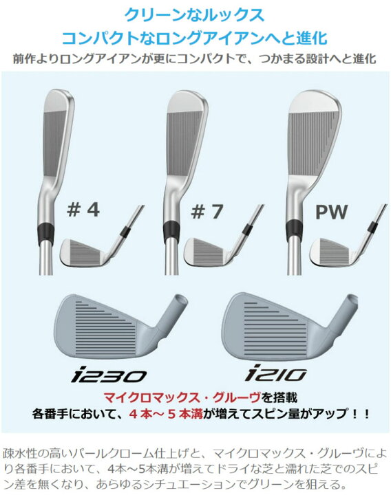 楽天市場】ピン i230 アイアン PING i230 iron 5本セット NS PRO  