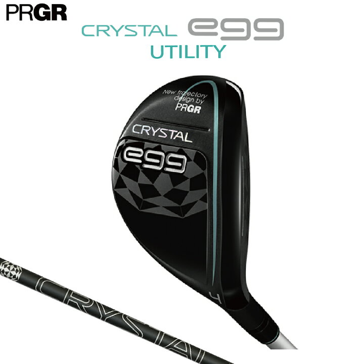 楽天市場】プロギア PRGR ゴルフ CRYSTAL egg レディース 