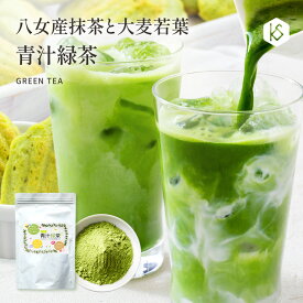 青汁 緑茶 青汁緑茶 120g 送料無料 約120杯分 九州産 大麦若葉 抹茶 無着色 子供 美容 健康 粉末 飲みやすい お手軽 美味しい 栄養補給 食物繊維 お子様に ラテ 青汁ラテ ホット アイス 水だし お湯だし 自社生産 メール便
