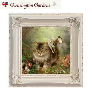 バタフライ キッスィズ ヴィンテージフレームS シャーロットバード 天使雑貨 妖精雑貨 妖精絵画 フェアリー エンジェル フォトグラフ アート Charlotte Bird イギリス 英国製 英国雑貨 【 送