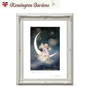 天使 妖精 絵画 エーンジェル オブ ドリームズ アンド ウィシズ(夢と思いのエンジェル)シャーロット バード フォトグラフ 額 入り インテリア 妖精 の 写真家 【 送料無料 】 フェアリー