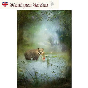 天使 妖精 絵画 「星くずほどのキスを」グリーティング メッセージ カード フェアリー エンジェル ファンタジー フォトグラフ アート ヴィクトリア調 シャーロットバード イギリス 英国製