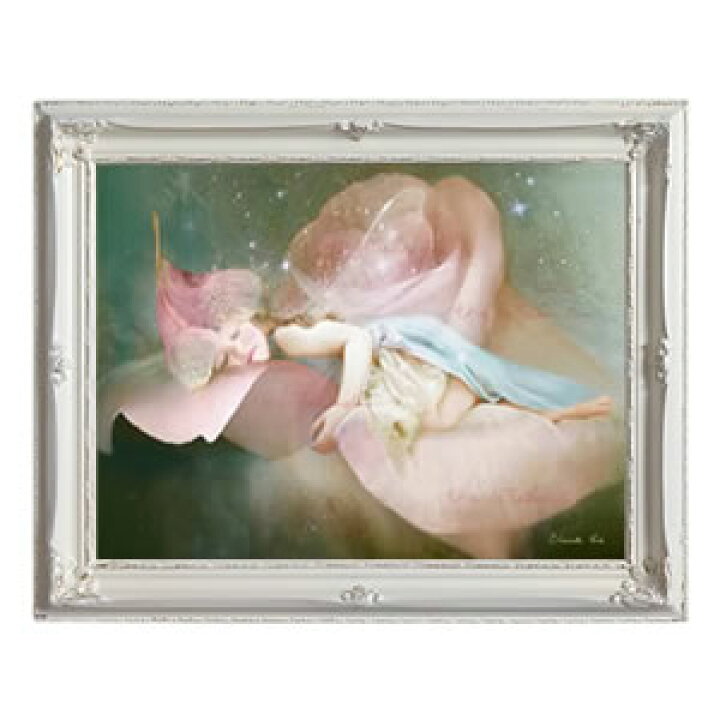 楽天市場】天使 妖精 絵画 ローズ センテッドナイツ（バラ 薔薇香る夜 
