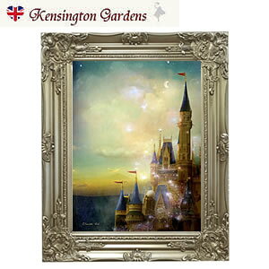 【シンデレラズパレス】 ヴィンテージ フレームクラシカル 妖精 天使 絵画 インテリア ファンタジーと英国文化 額入りアート インテリア 妖精写真家シャーロットバード フォトグラフ ア