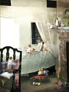 アンド ソォ トゥ ベッド (さあ 寝ましょう) フォトグラフ 天使雑貨 妖精雑貨 妖精絵画 フェアリー エンジェル フォトグラフ アート ヴィクトリア Charlotte Bird シャーロットバード イギリス