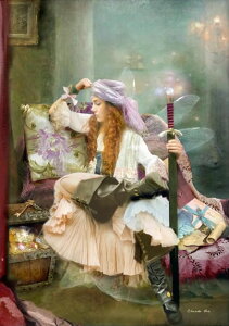 パイレイト プリンセス フォトグラフ 天使雑貨 妖精雑貨 妖精絵画 フェアリー エンジェル フォトグラフ アート ヴィクトリア Charlotte Bird シャーロットバード イギリス 英国製 英国雑貨